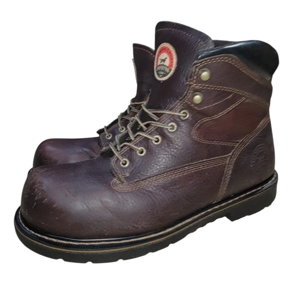 Red Wing Irish Setter 83624 Farmington Steel Toe Men's Leather Work Boots Sz 12D